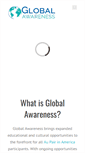 Mobile Screenshot of globalawareness.com