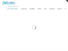 Tablet Screenshot of globalawareness.com